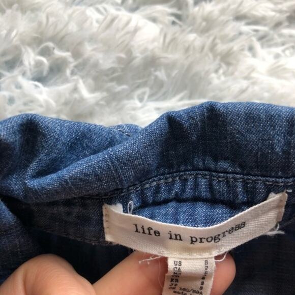 Life in Progress plaid button up shirt - Picture 6 of 8